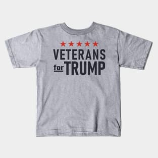 Veterans for Trump Kids T-Shirt